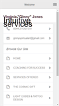 Mobile Screenshot of ginnyjoneshealing.com